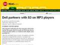 Dell partners with S3 on MP3 players